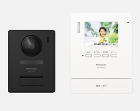 防犯カメラ付きインターホン【Panasonic】