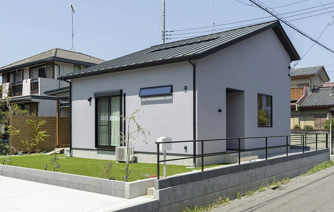 1階に主寝室とヌックのあるお家